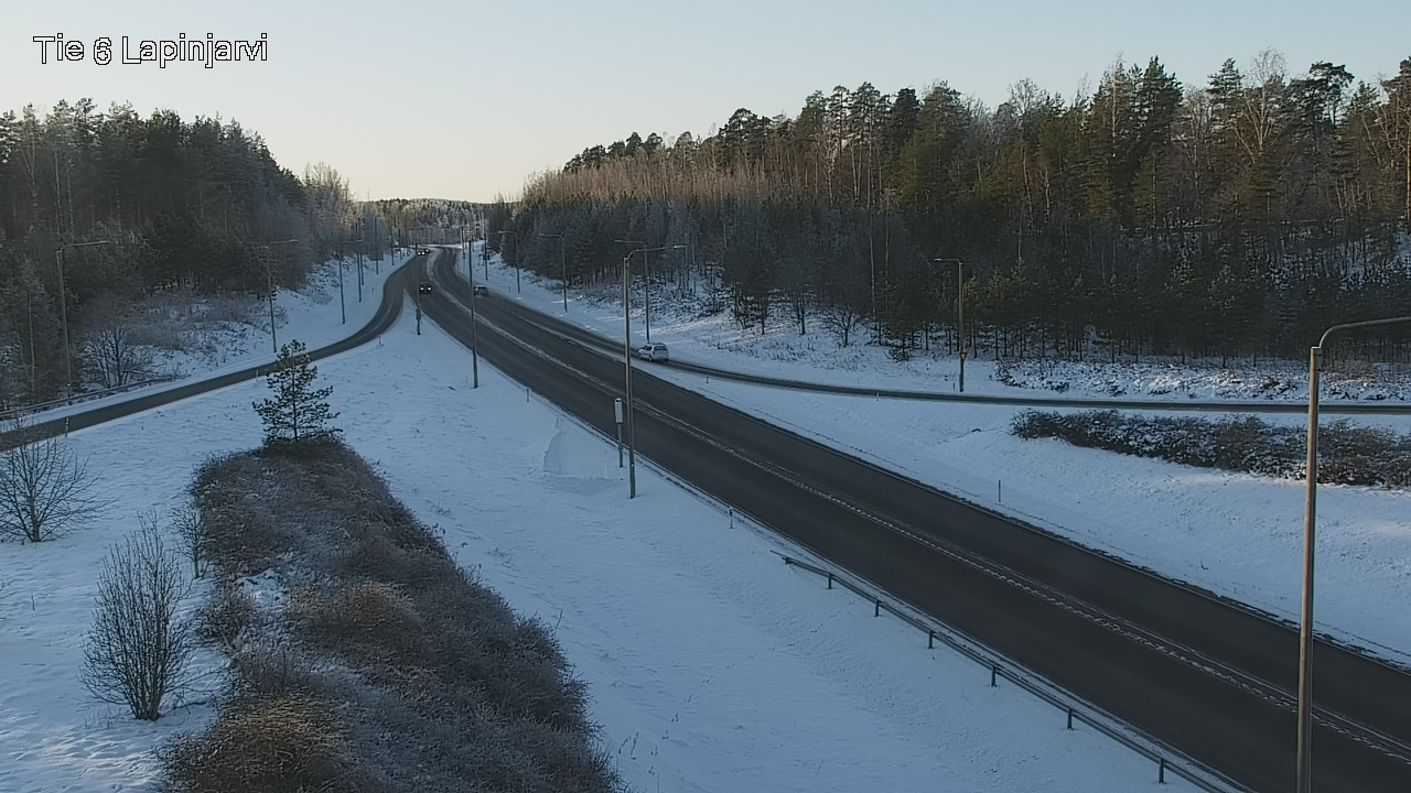 Weather Camera Image Road 6 Lapinjärvi, Lapinjärvi, Uusimaa
