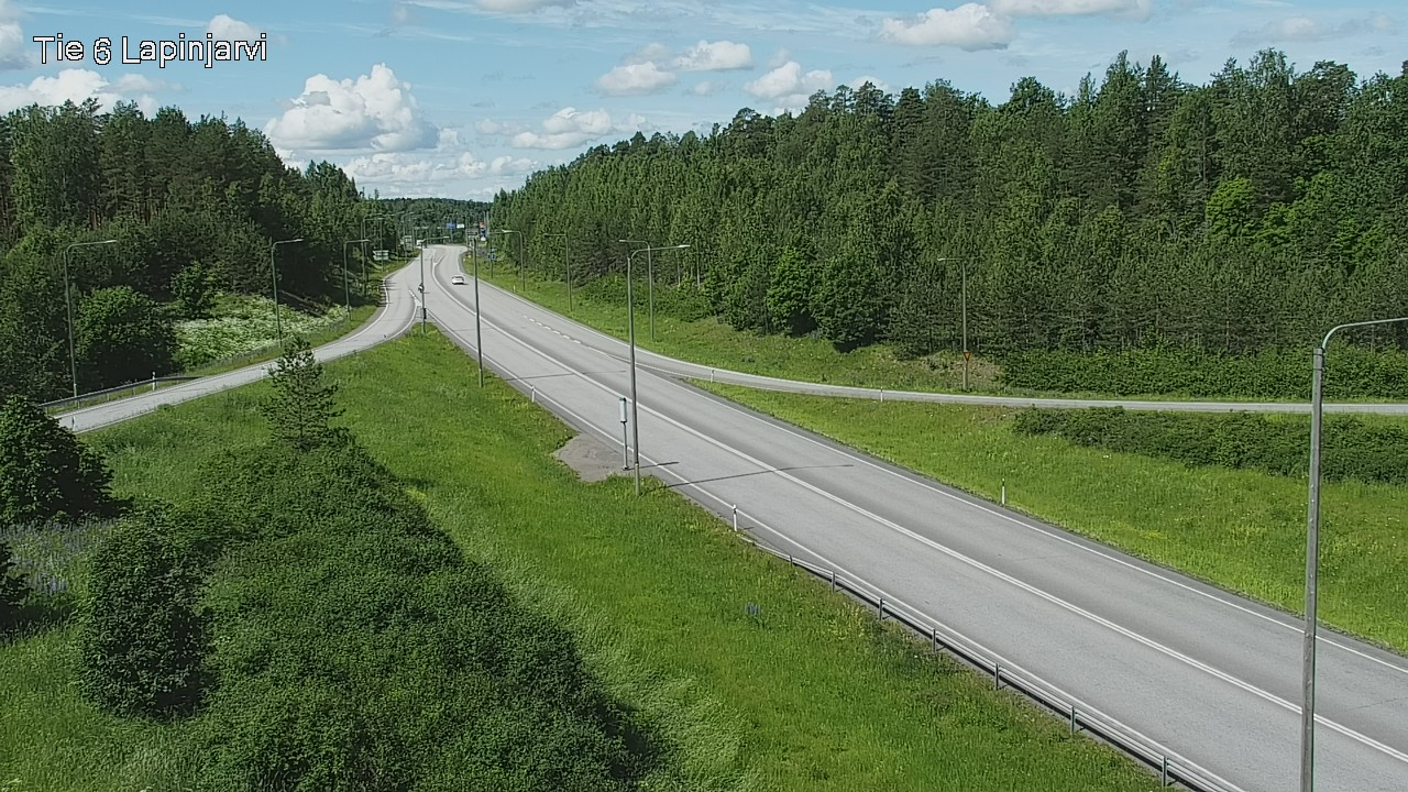 Kelikamerat Kuva Tie 6 Lapinjärvi, Lapinjärvi, Uusimaa
