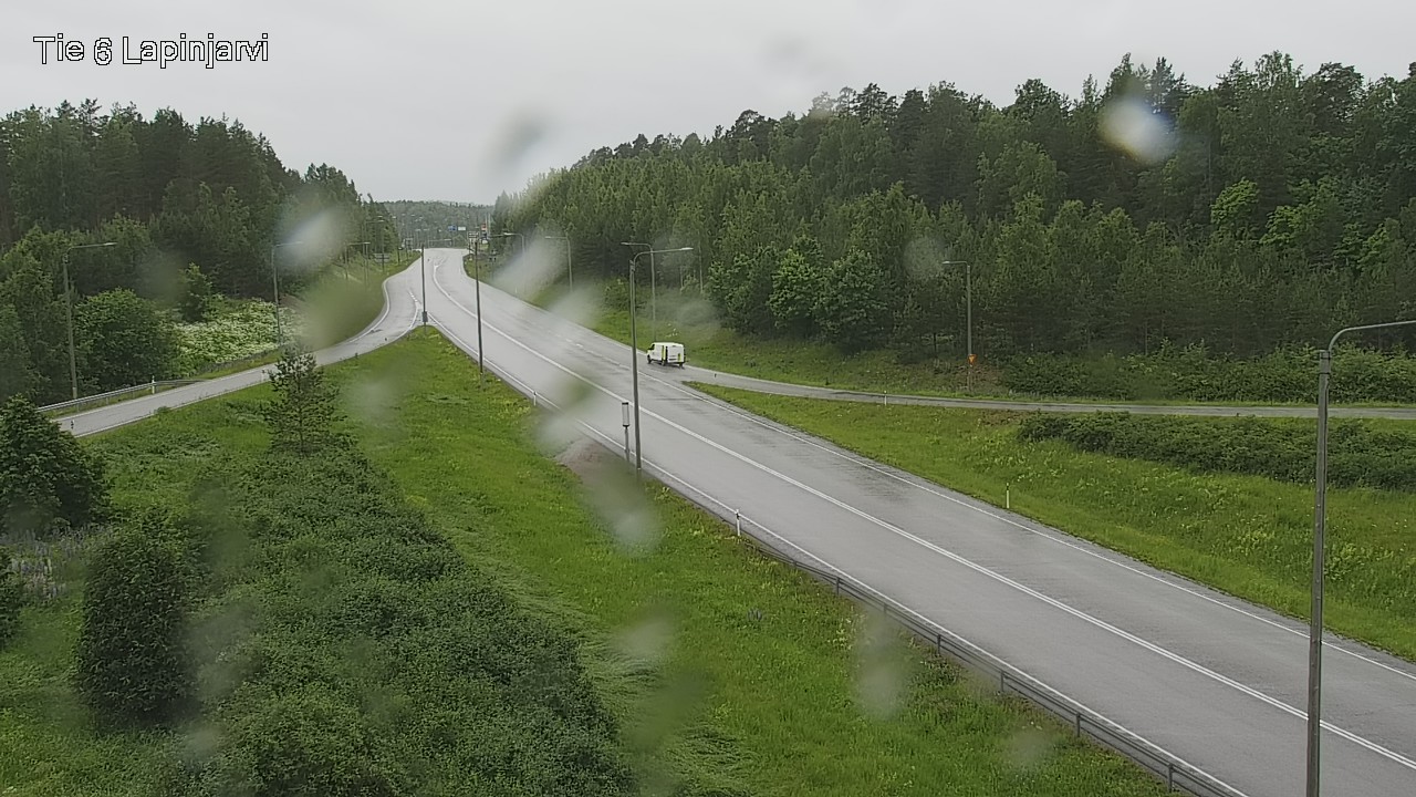 Weather Camera Image Väg 6 Lappträsk, Lapinjärvi, Uusimaa