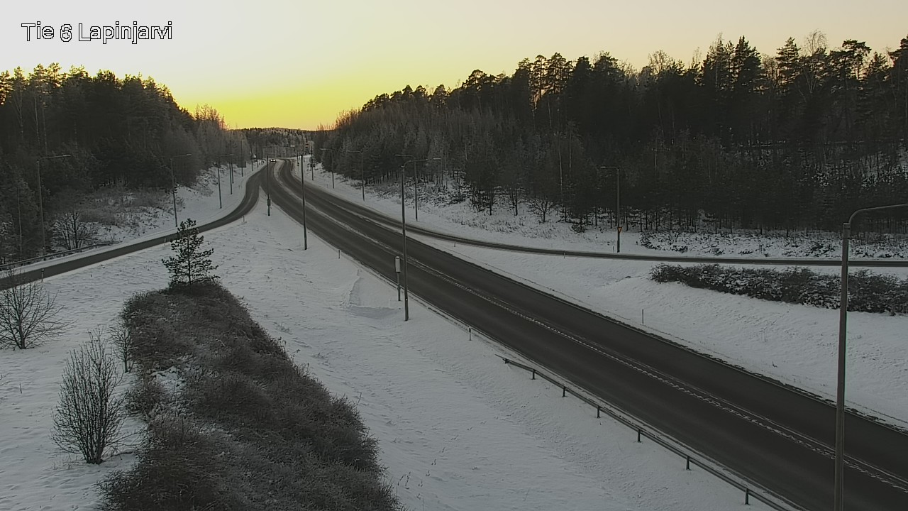 Weather Camera Image Road 6 Lapinjärvi, Lapinjärvi, Uusimaa