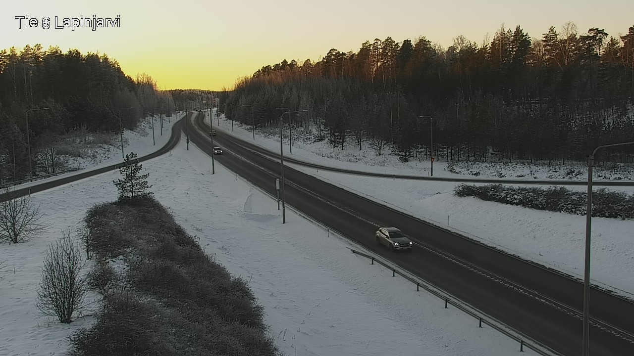 Weather Camera Image Road 6 Lapinjärvi, Lapinjärvi, Uusimaa