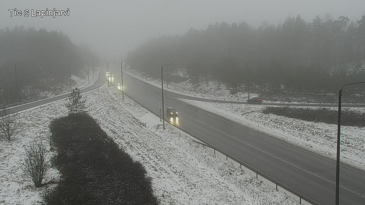 Weather Camera Image Road 6 Lapinjärvi, Lapinjärvi, Uusimaa