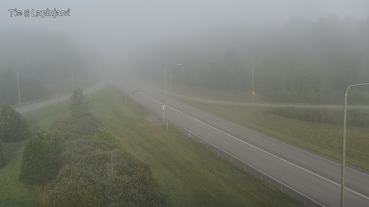 Weather Camera Image Road 6 Lapinjärvi, Lapinjärvi, Uusimaa