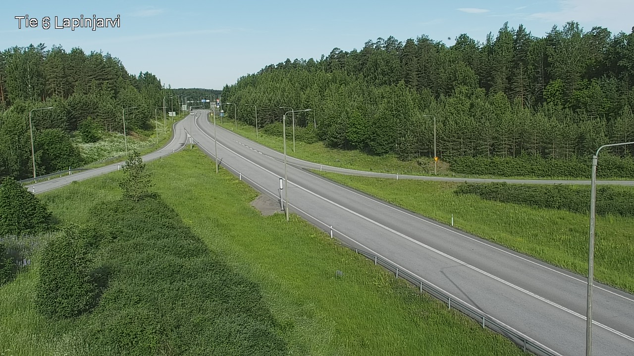 Kelikamerat Kuva Tie 6 Lapinjärvi, Lapinjärvi, Uusimaa