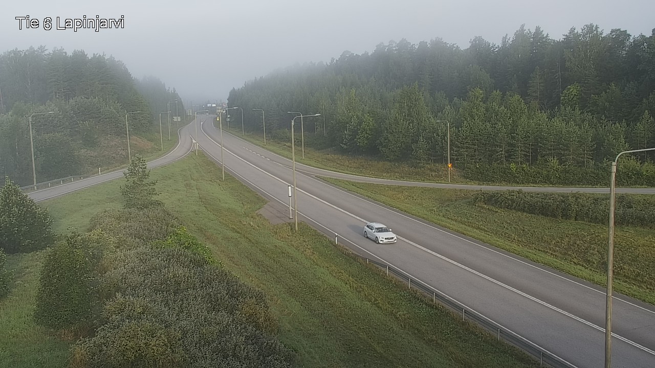 Weather Camera Image Road 6 Lapinjärvi, Lapinjärvi, Uusimaa