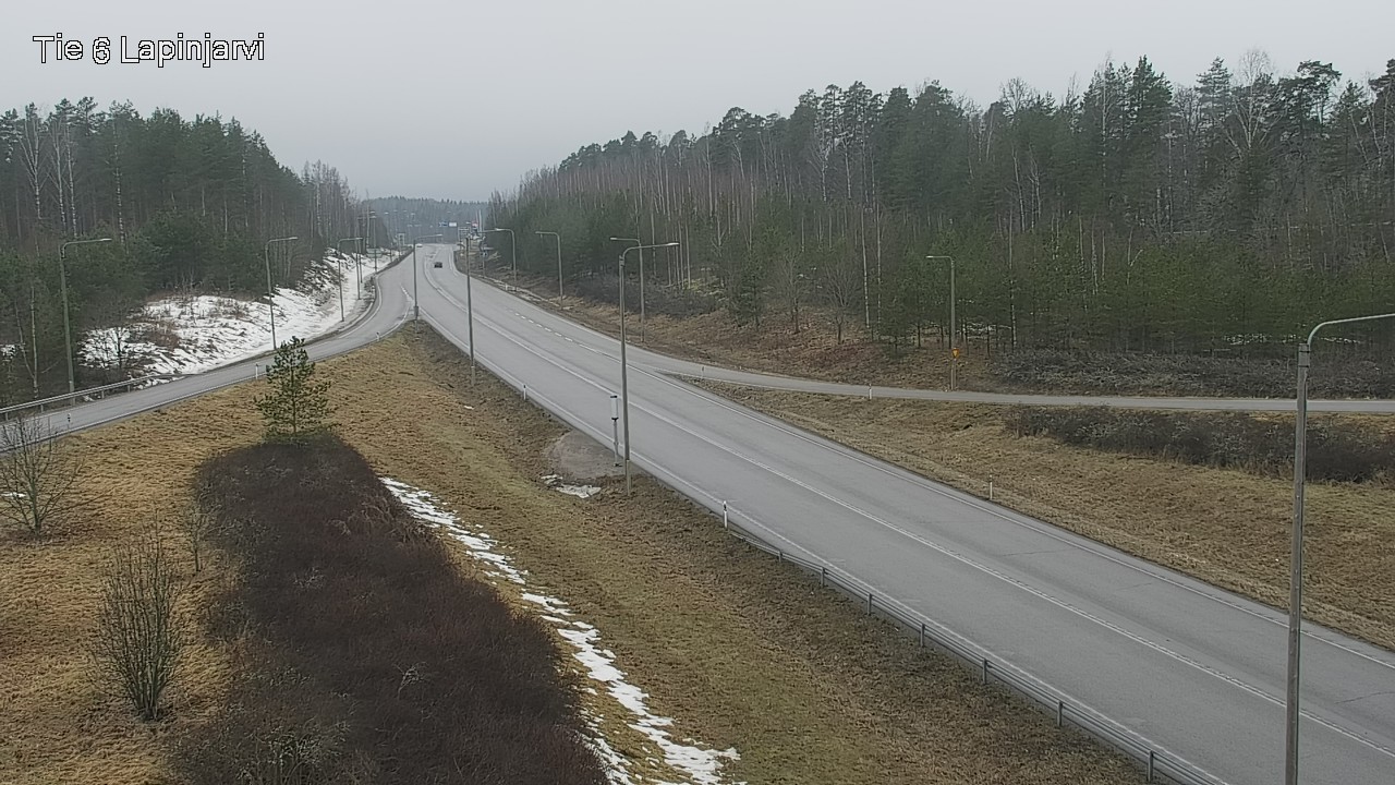 Weather Camera Image Road 6 Lapinjärvi, Lapinjärvi, Uusimaa