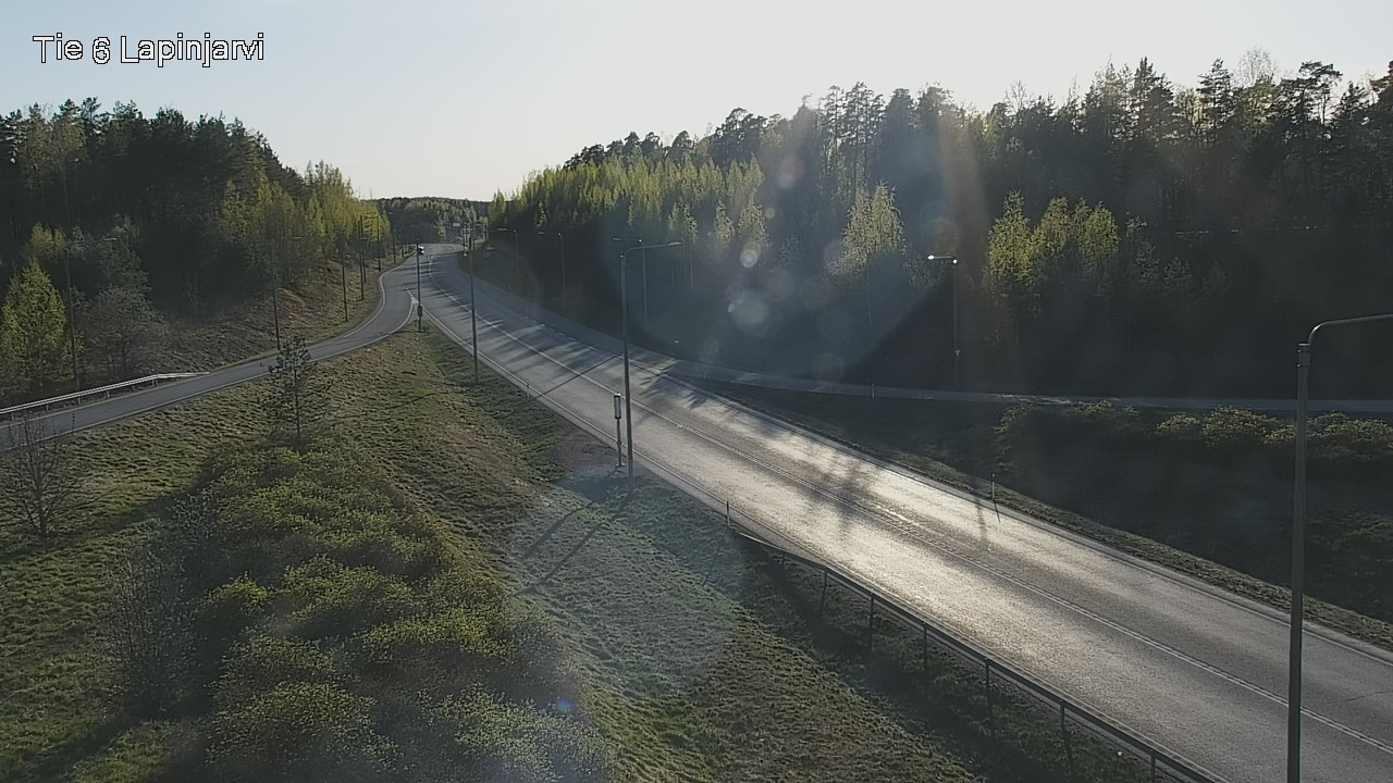 Kelikamerat Kuva Tie 6 Lapinjärvi, Lapinjärvi, Uusimaa