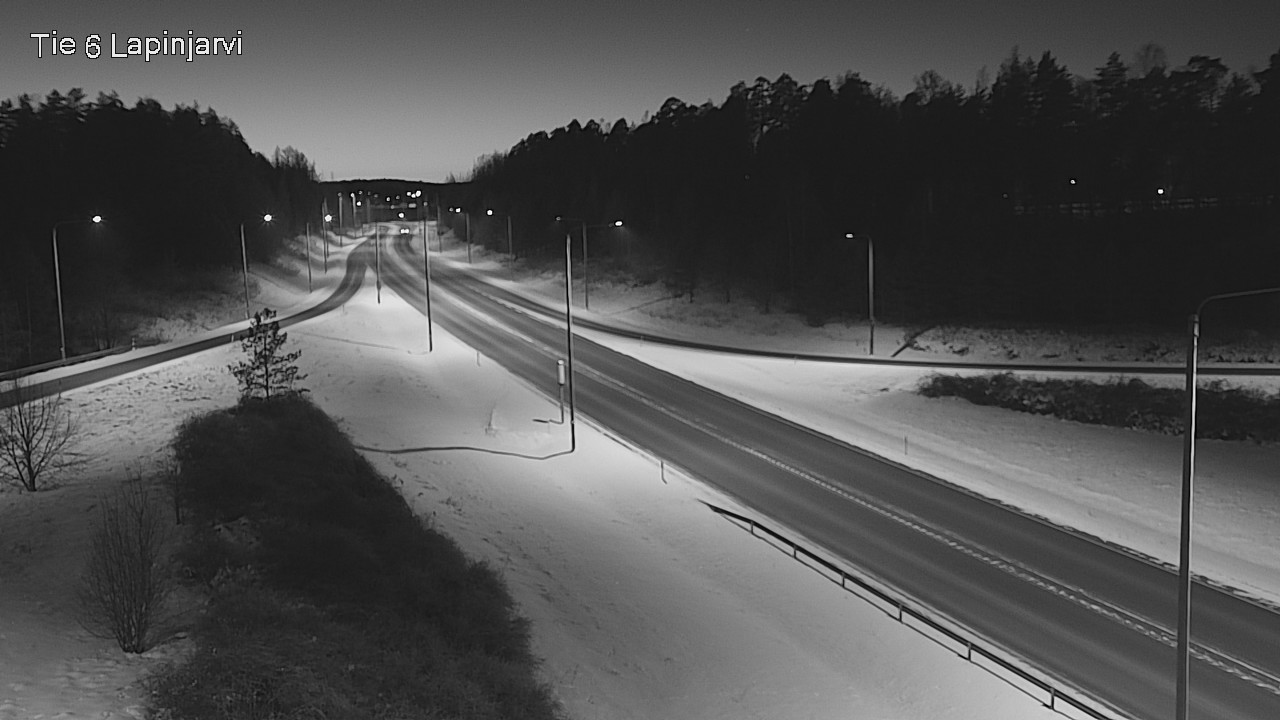 Weather Camera Image Road 6 Lapinjärvi, Lapinjärvi, Uusimaa