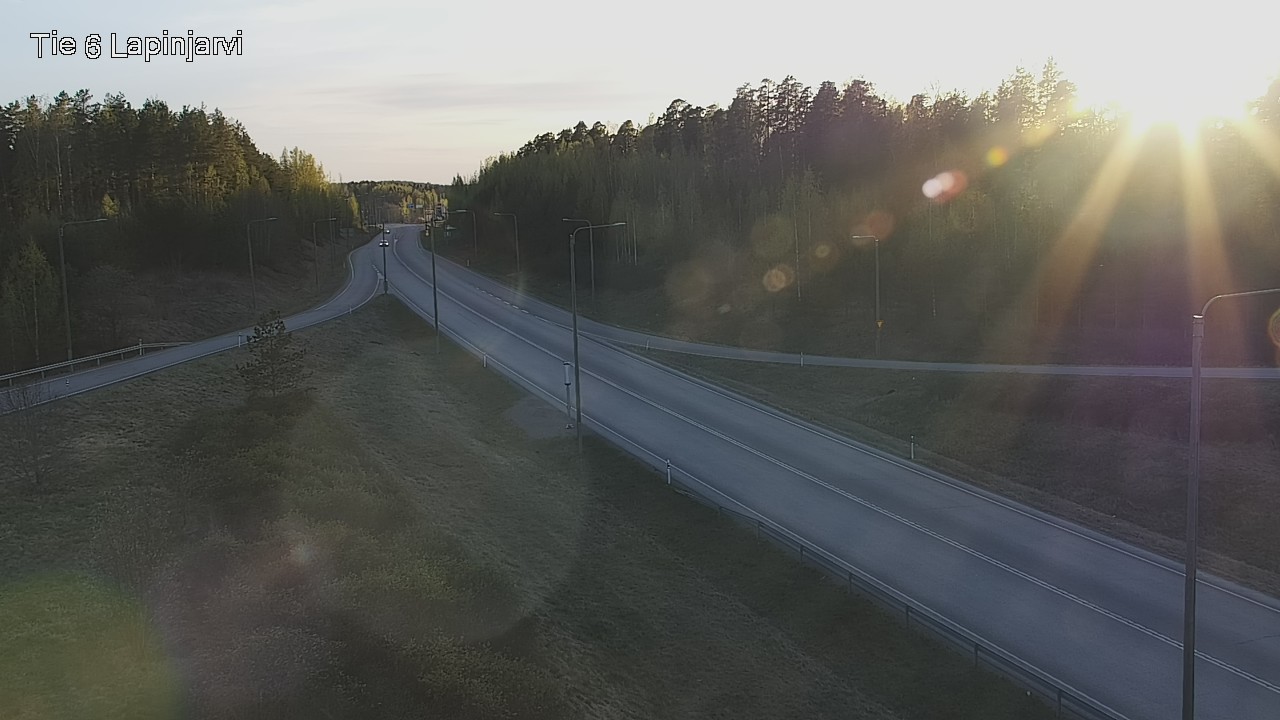 Kelikamerat Kuva Tie 6 Lapinjärvi, Lapinjärvi, Uusimaa