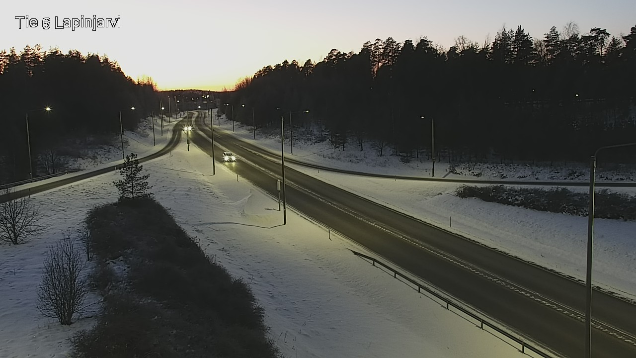 Kelikamerat Kuva Tie 6 Lapinjärvi, Lapinjärvi, Uusimaa