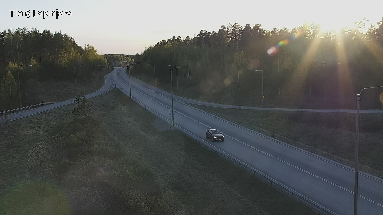 Kelikamerat Kuva Tie 6 Lapinjärvi, Lapinjärvi, Uusimaa