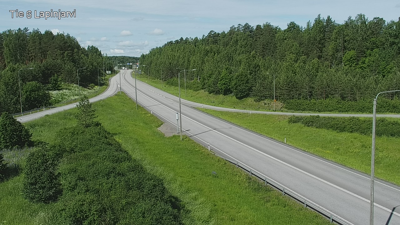 Kelikamerat Kuva Tie 6 Lapinjärvi, Lapinjärvi, Uusimaa