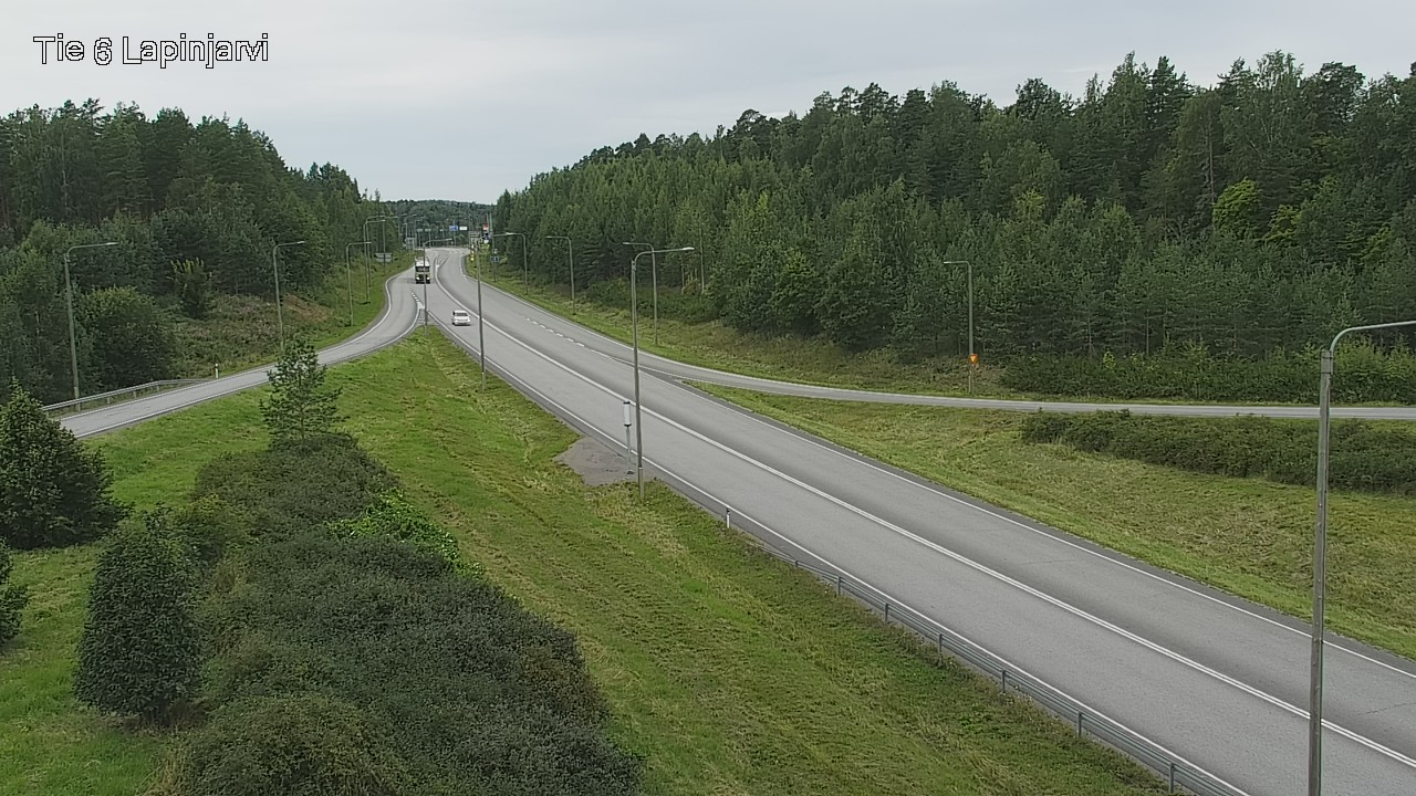 Weather Camera Image Road 6 Lapinjärvi, Lapinjärvi, Uusimaa