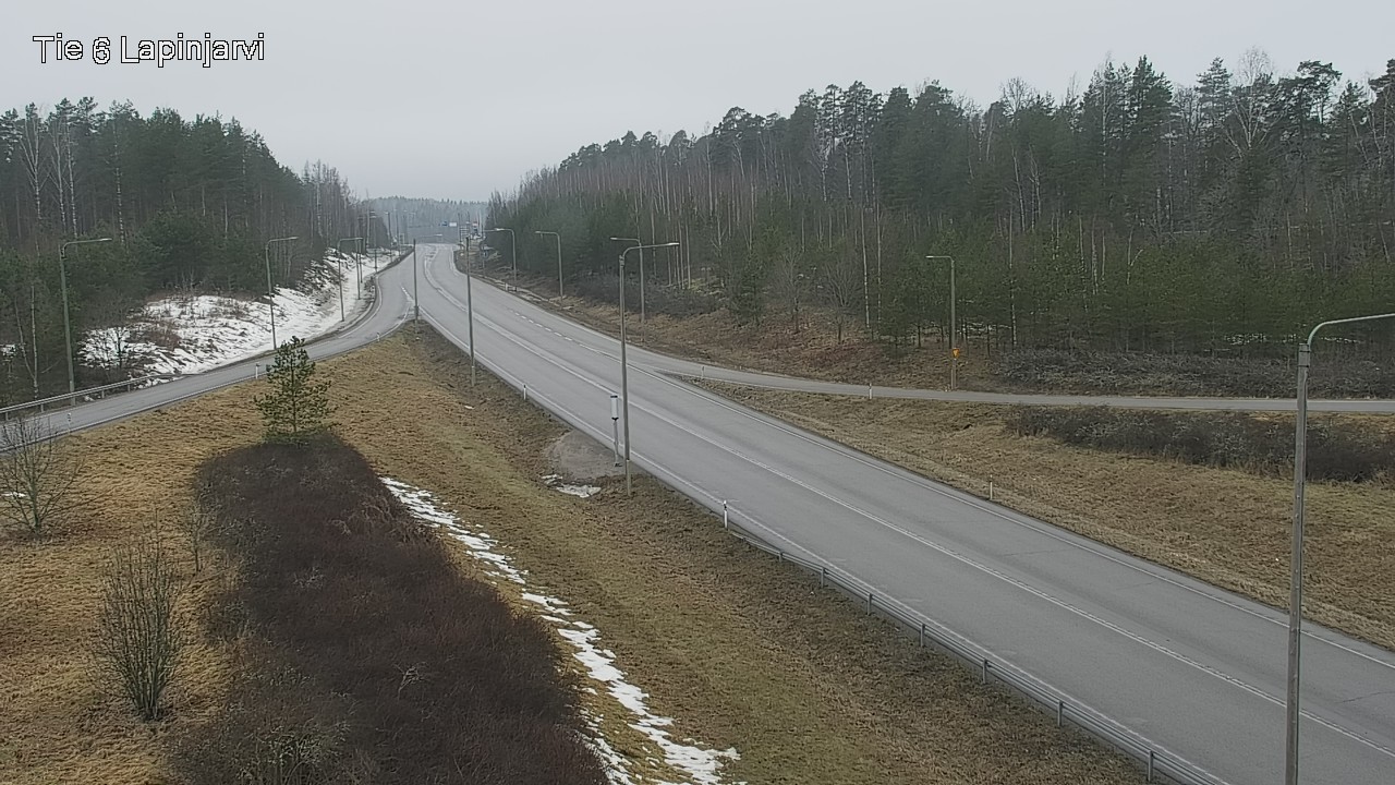Weather Camera Image Road 6 Lapinjärvi, Lapinjärvi, Uusimaa