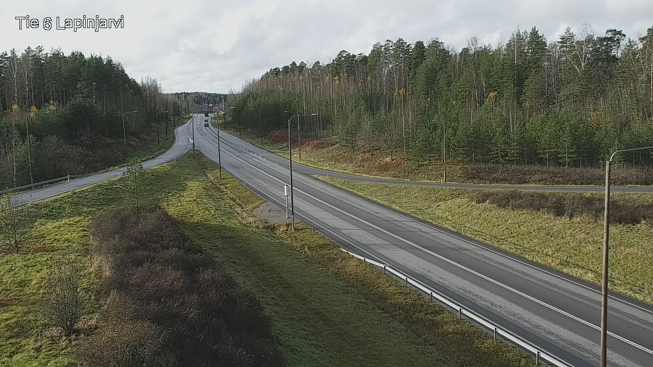Kelikamerat Kuva Tie 6 Lapinjärvi, Lapinjärvi, Uusimaa