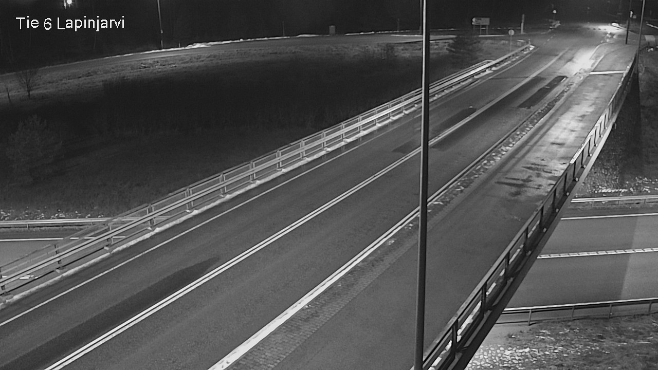 Weather Camera Image Väg 6 Lappträsk, Lapinjärvi, Uusimaa