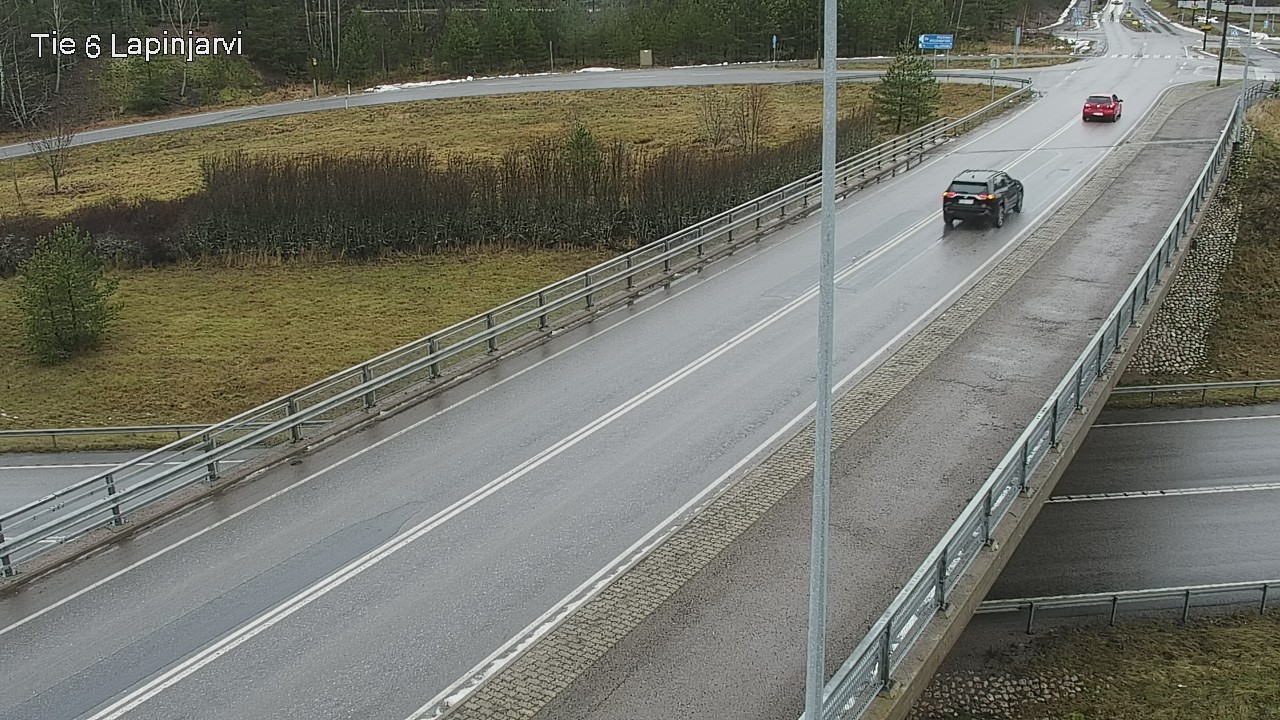 Weather Camera Image Väg 6 Lappträsk, Lapinjärvi, Uusimaa