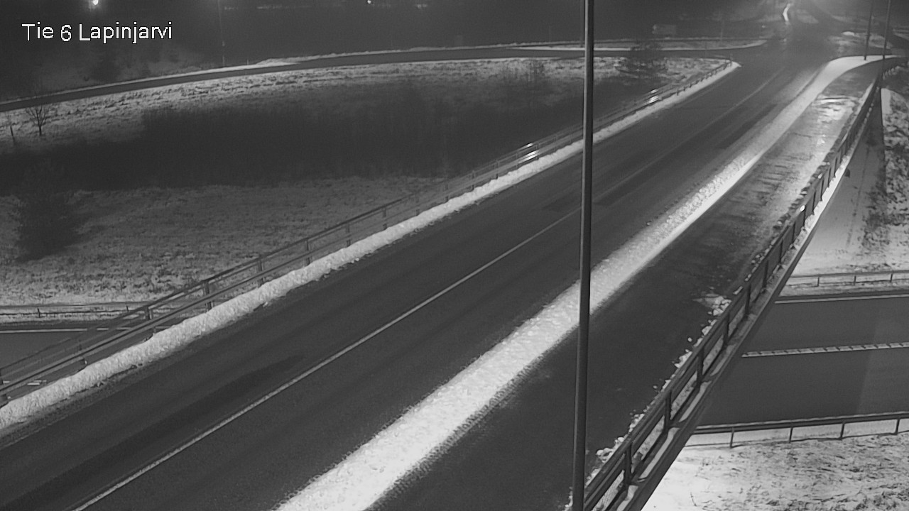 Weather Camera Image Väg 6 Lappträsk, Lapinjärvi, Uusimaa