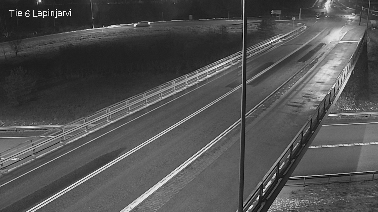 Weather Camera Image Väg 6 Lappträsk, Lapinjärvi, Uusimaa