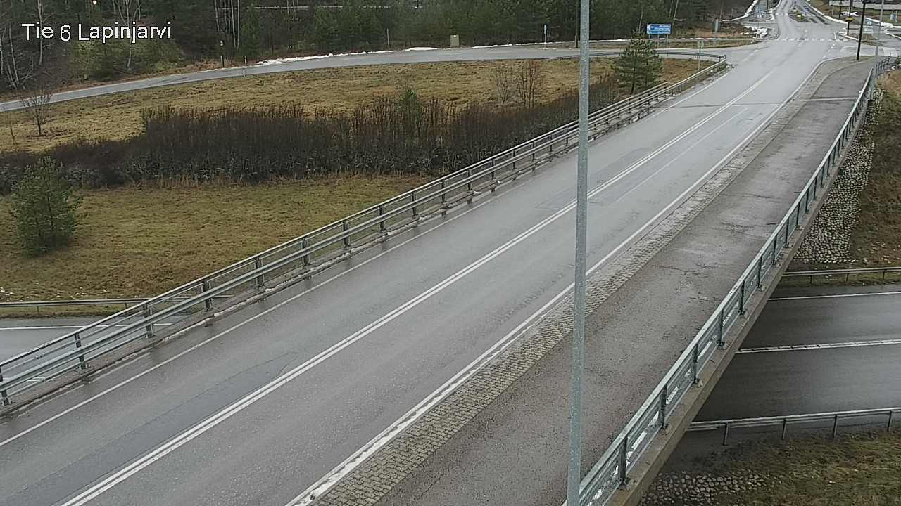 Weather Camera Image Väg 6 Lappträsk, Lapinjärvi, Uusimaa