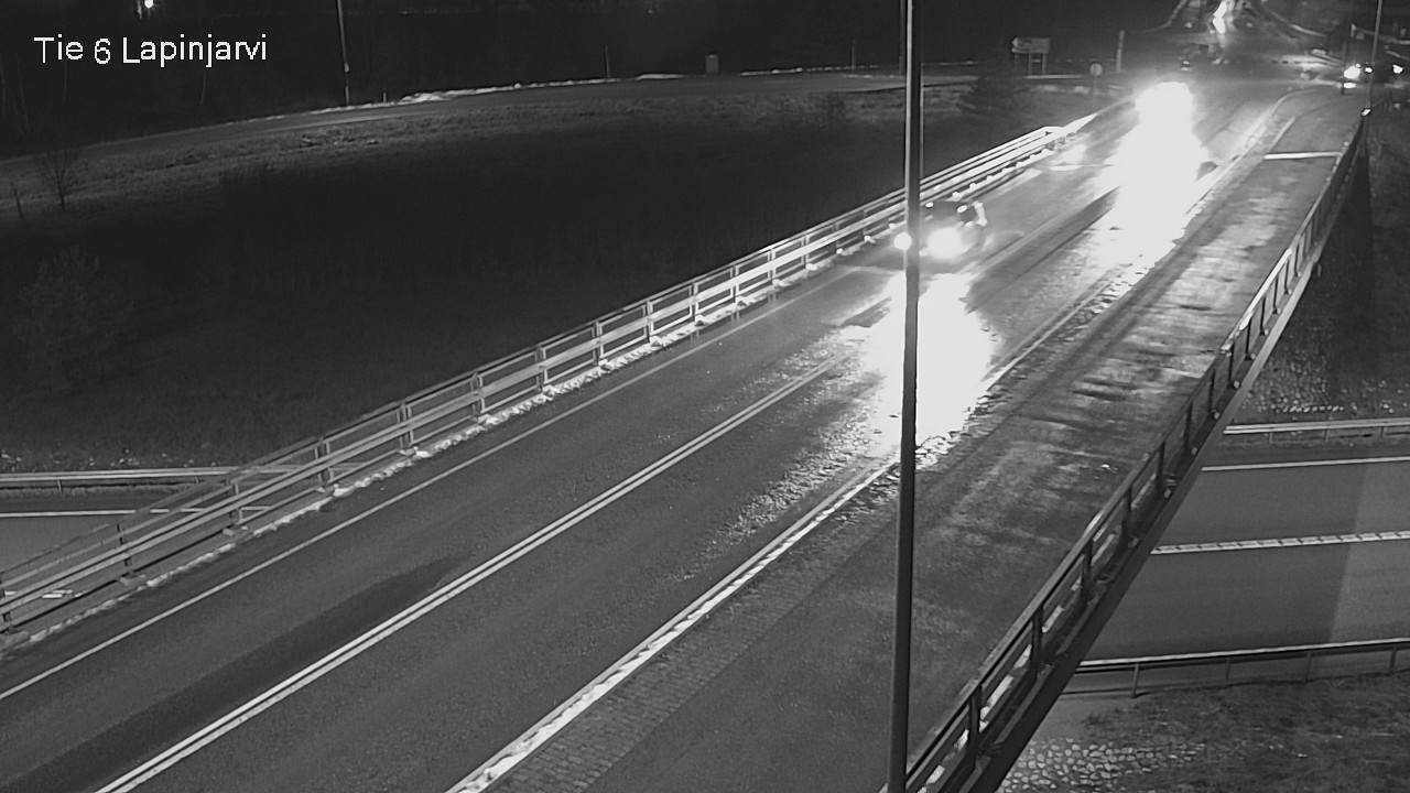 Weather Camera Image Väg 6 Lappträsk, Lapinjärvi, Uusimaa