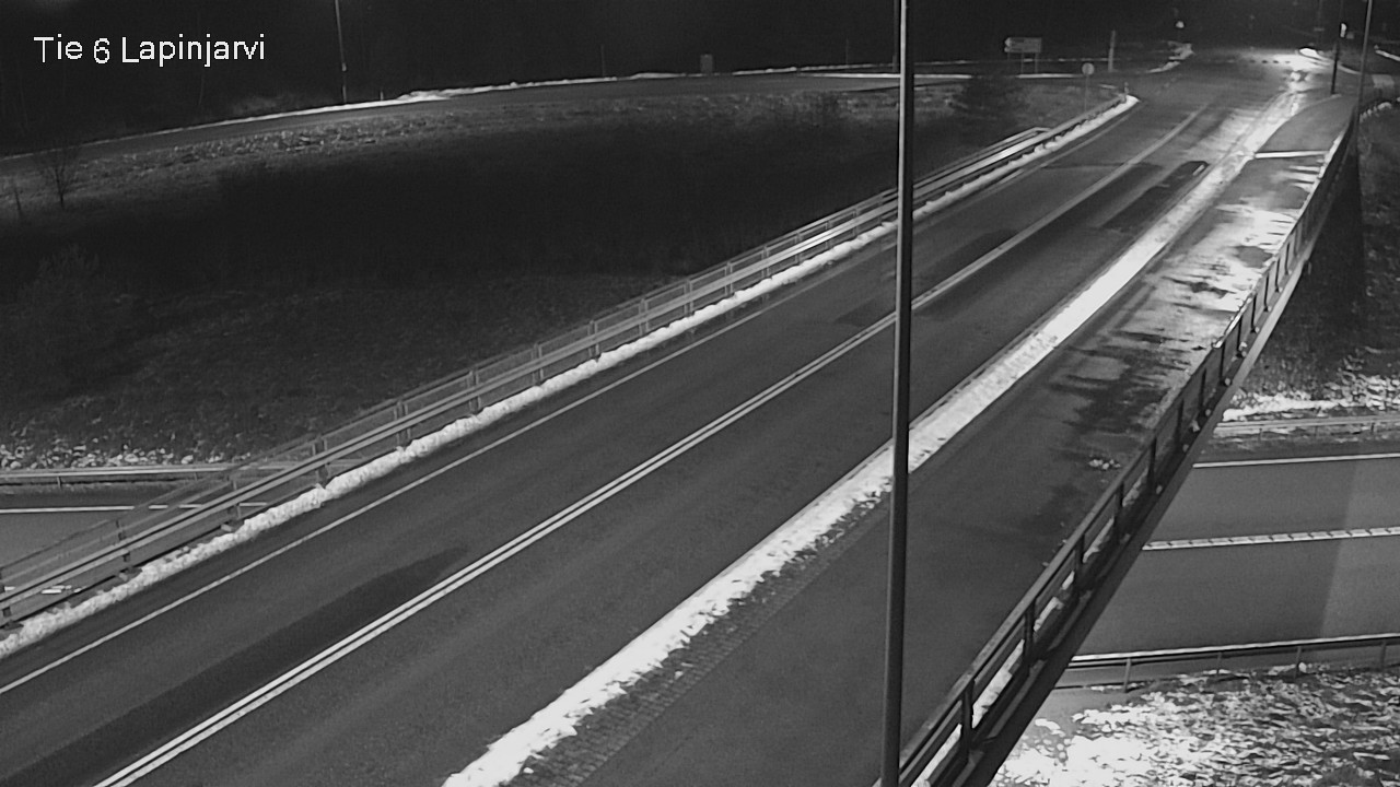 Weather Camera Image Väg 6 Lappträsk, Lapinjärvi, Uusimaa
