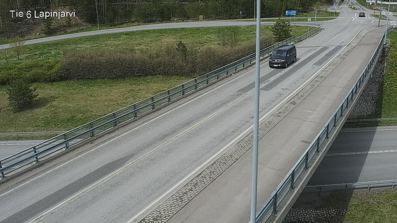 Weather Camera Image Väg 6 Lappträsk, Lapinjärvi, Uusimaa