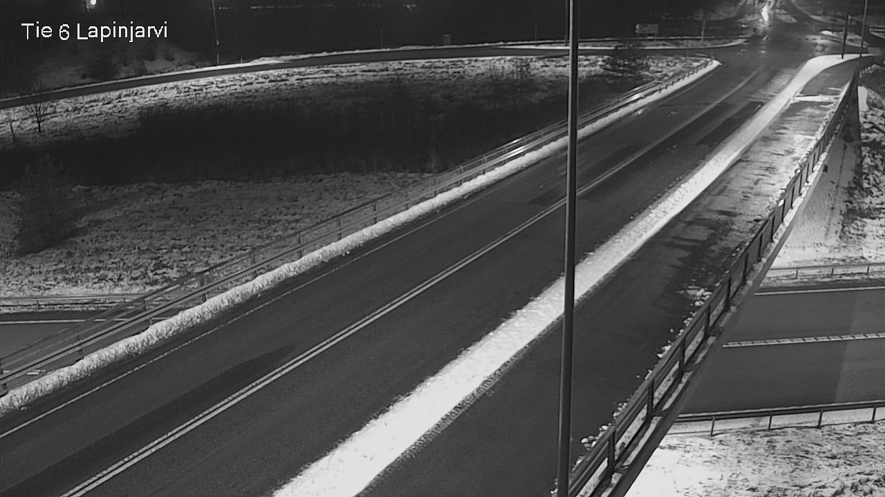 Weather Camera Image Väg 6 Lappträsk, Lapinjärvi, Uusimaa