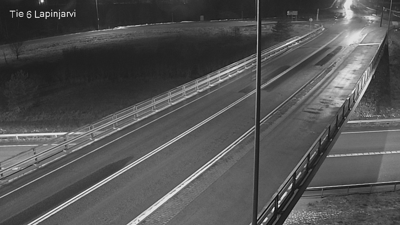 Weather Camera Image Väg 6 Lappträsk, Lapinjärvi, Uusimaa