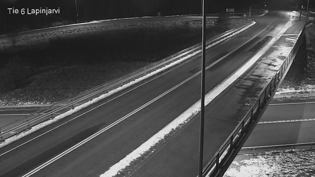 Weather Camera Image Väg 6 Lappträsk, Lapinjärvi, Uusimaa