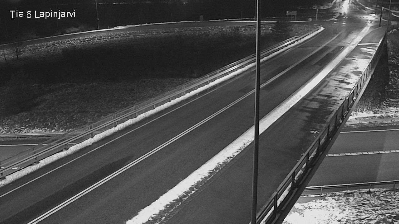 Weather Camera Image Väg 6 Lappträsk, Lapinjärvi, Uusimaa