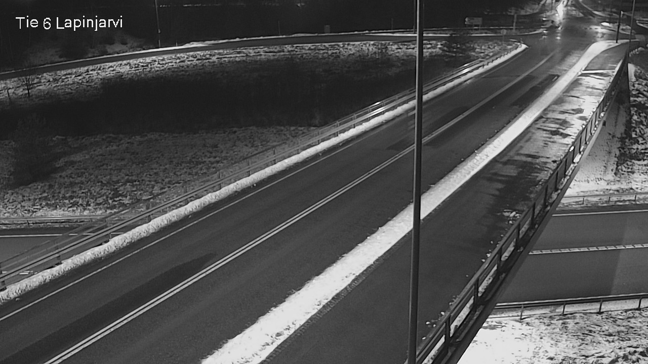 Weather Camera Image Väg 6 Lappträsk, Lapinjärvi, Uusimaa