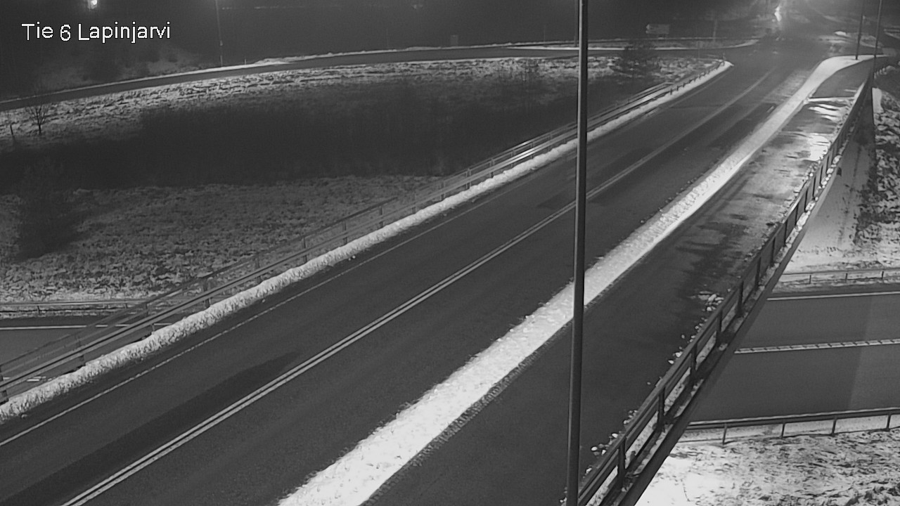 Weather Camera Image Väg 6 Lappträsk, Lapinjärvi, Uusimaa