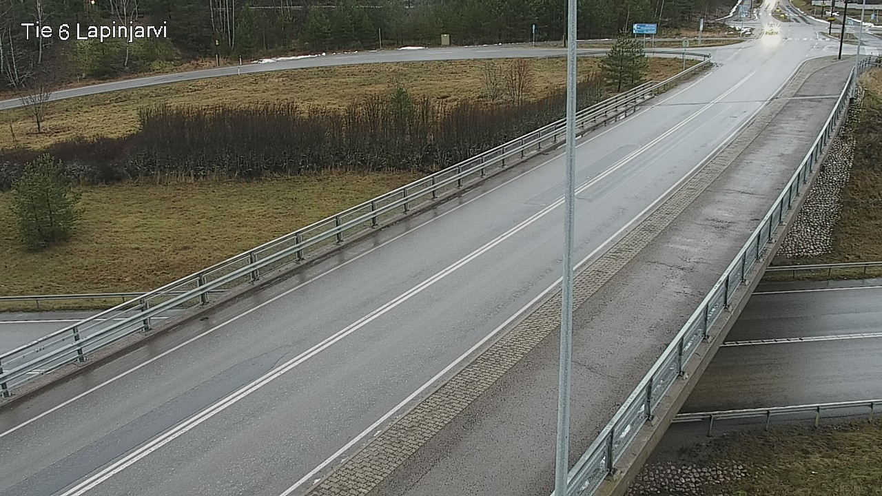 Weather Camera Image Väg 6 Lappträsk, Lapinjärvi, Uusimaa