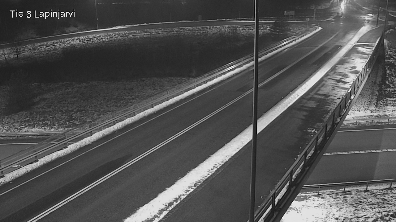 Weather Camera Image Väg 6 Lappträsk, Lapinjärvi, Uusimaa