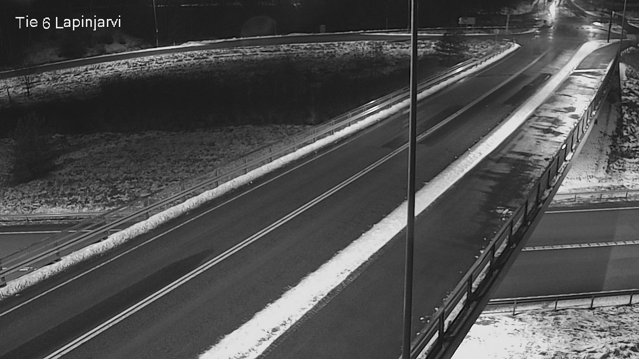Weather Camera Image Väg 6 Lappträsk, Lapinjärvi, Uusimaa
