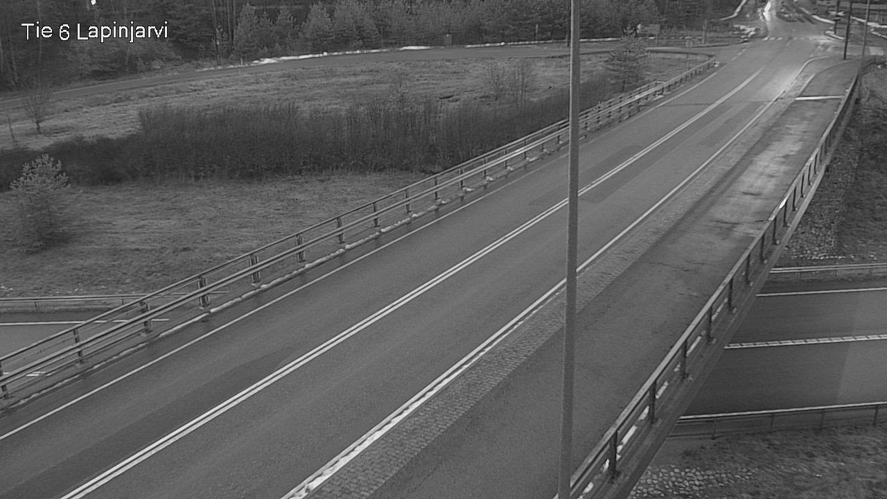 Weather Camera Image Väg 6 Lappträsk, Lapinjärvi, Uusimaa