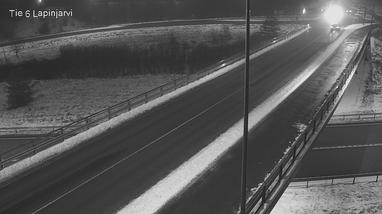 Weather Camera Image Väg 6 Lappträsk, Lapinjärvi, Uusimaa