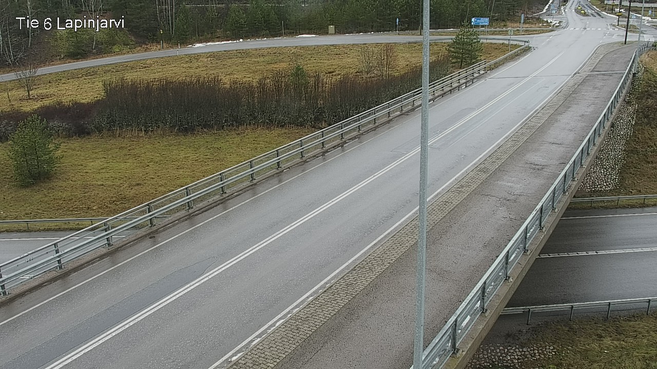 Weather Camera Image Väg 6 Lappträsk, Lapinjärvi, Uusimaa