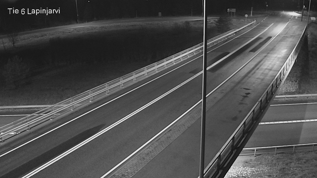 Weather Camera Image Väg 6 Lappträsk, Lapinjärvi, Uusimaa