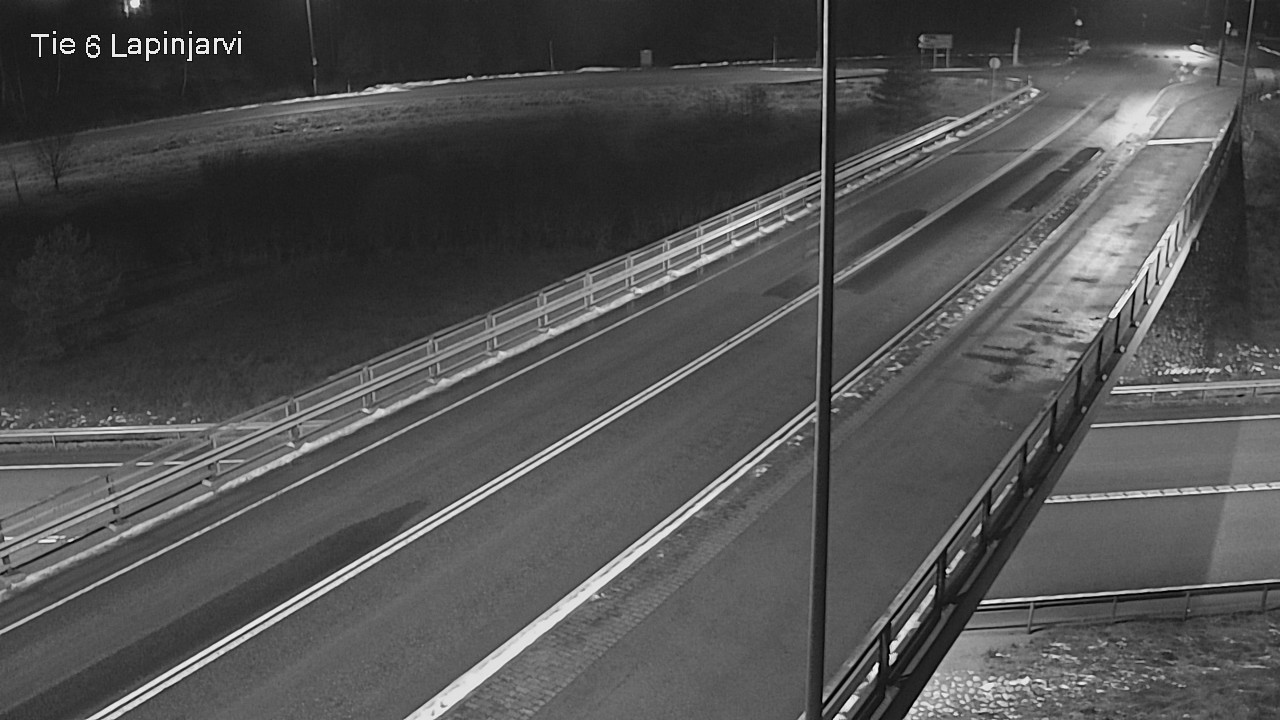 Weather Camera Image Väg 6 Lappträsk, Lapinjärvi, Uusimaa