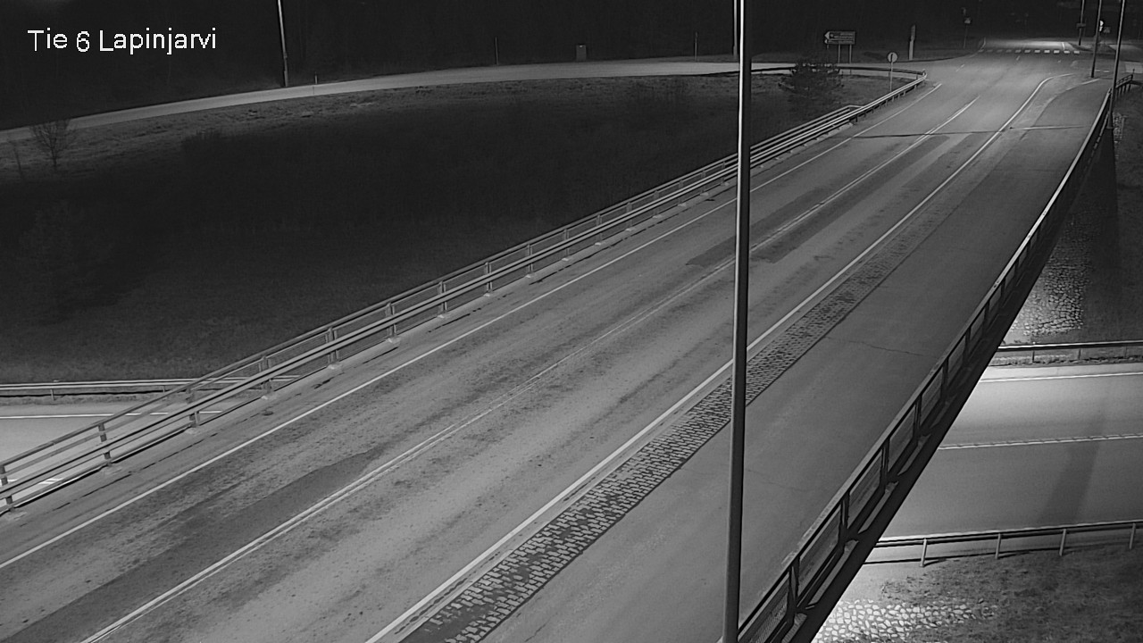 Weather Camera Image Väg 6 Lappträsk, Lapinjärvi, Uusimaa