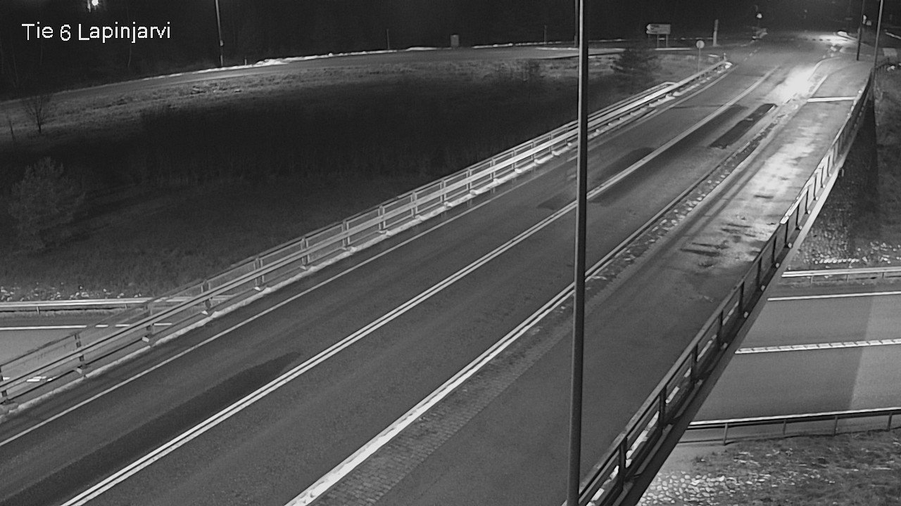 Weather Camera Image Väg 6 Lappträsk, Lapinjärvi, Uusimaa