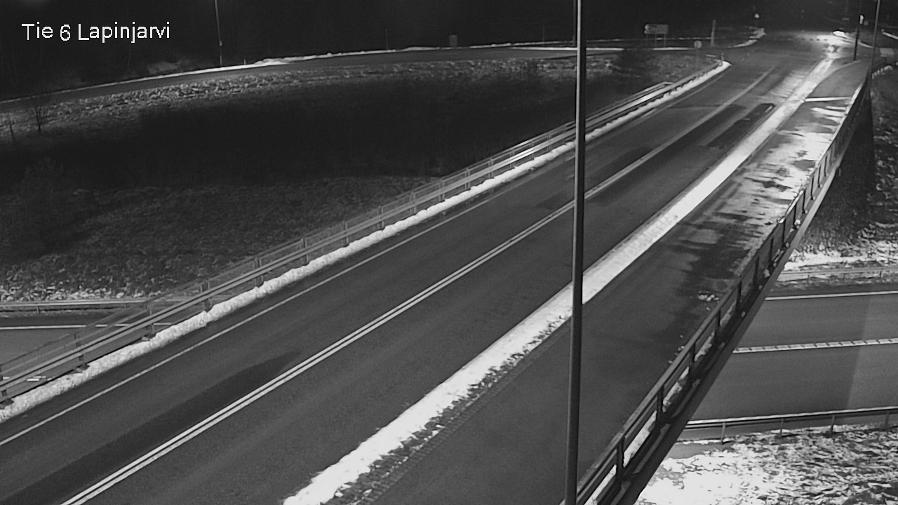 Weather Camera Image Väg 6 Lappträsk, Lapinjärvi, Uusimaa