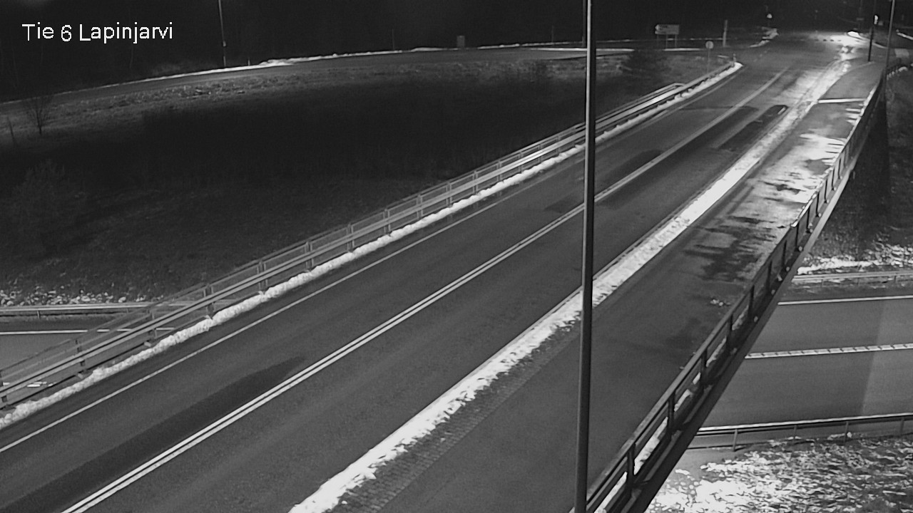 Weather Camera Image Väg 6 Lappträsk, Lapinjärvi, Uusimaa