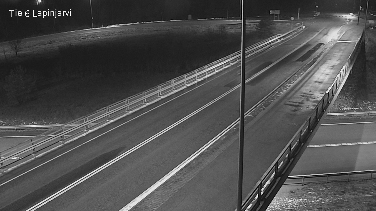Weather Camera Image Väg 6 Lappträsk, Lapinjärvi, Uusimaa