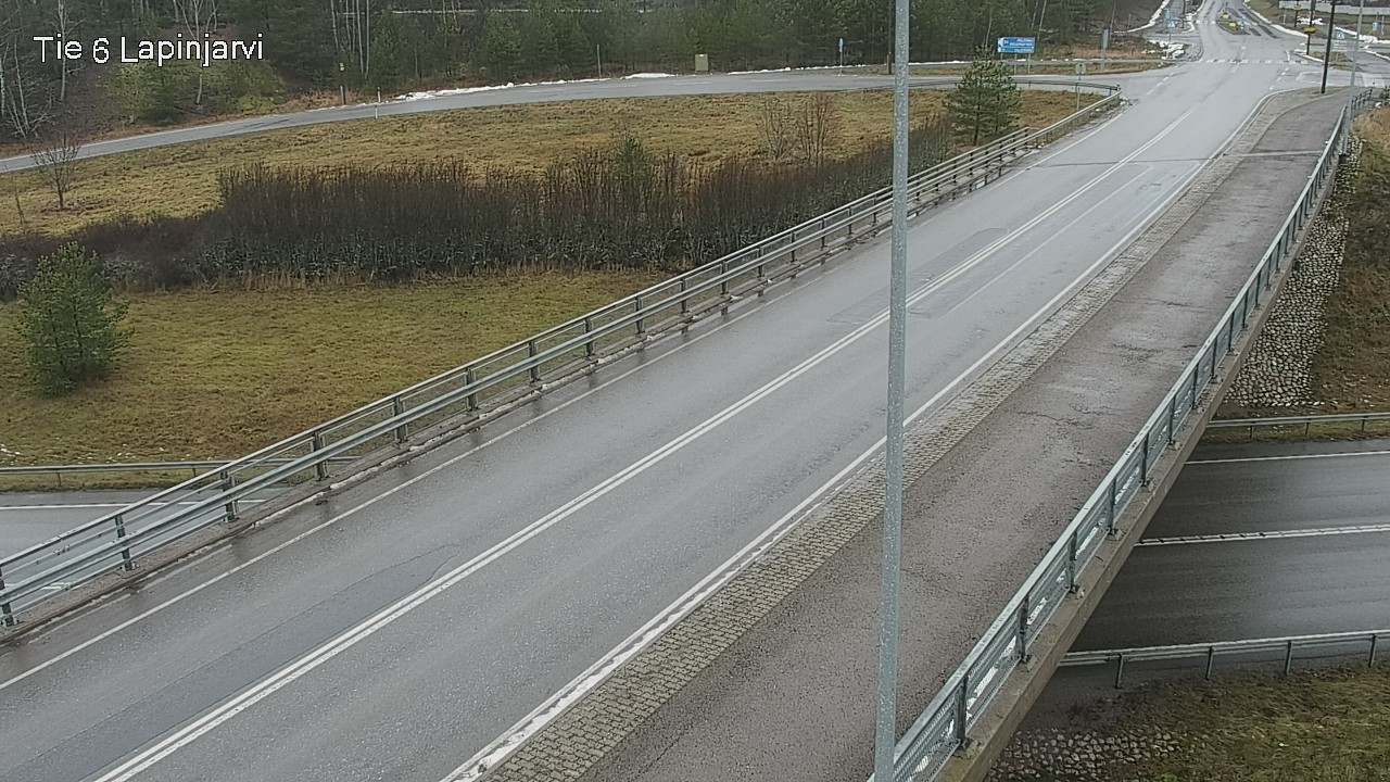 Weather Camera Image Väg 6 Lappträsk, Lapinjärvi, Uusimaa