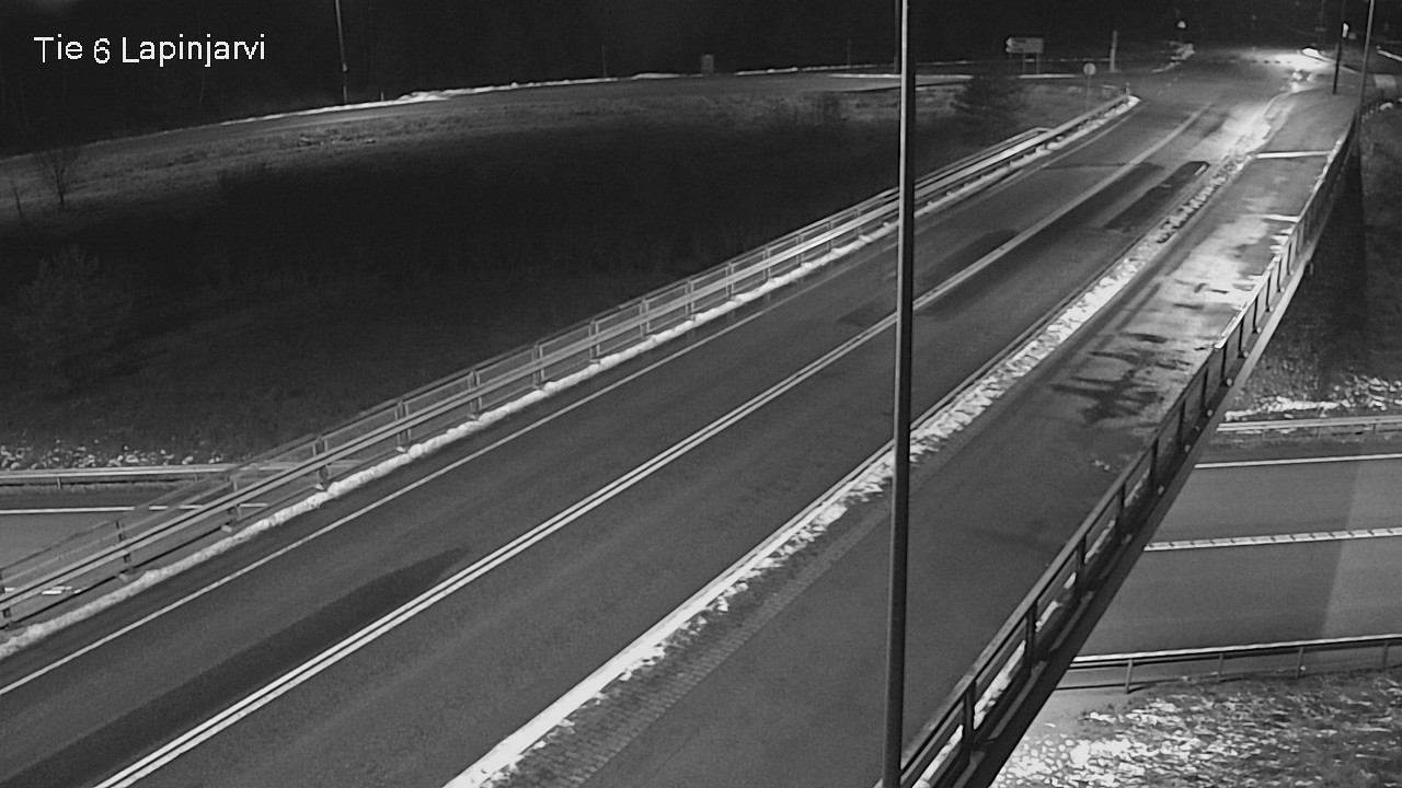 Weather Camera Image Väg 6 Lappträsk, Lapinjärvi, Uusimaa