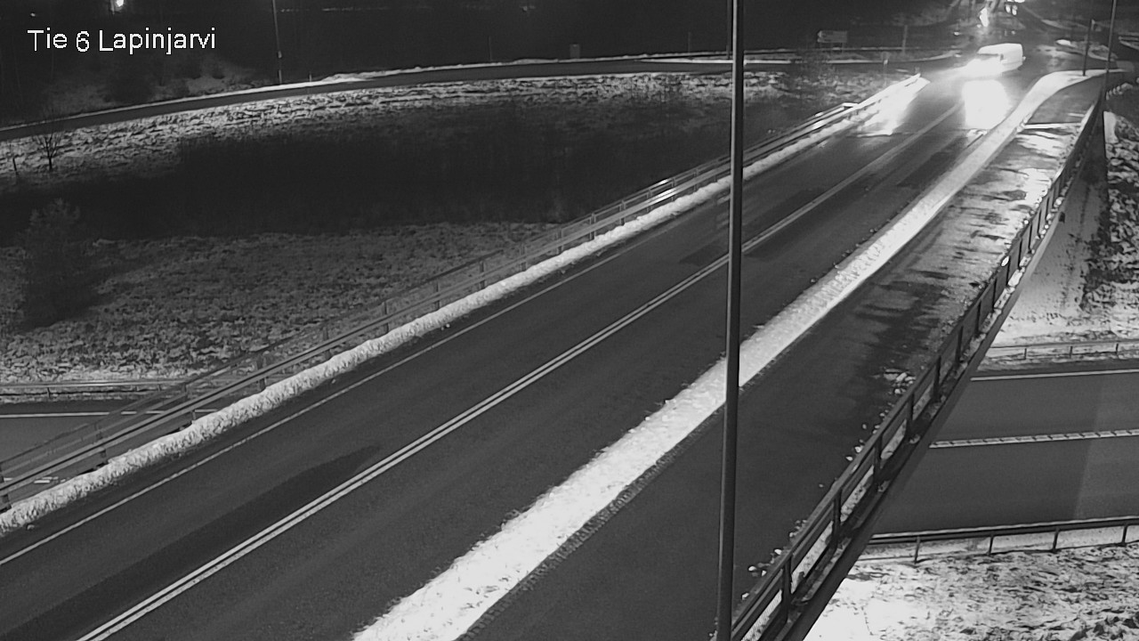 Weather Camera Image Väg 6 Lappträsk, Lapinjärvi, Uusimaa