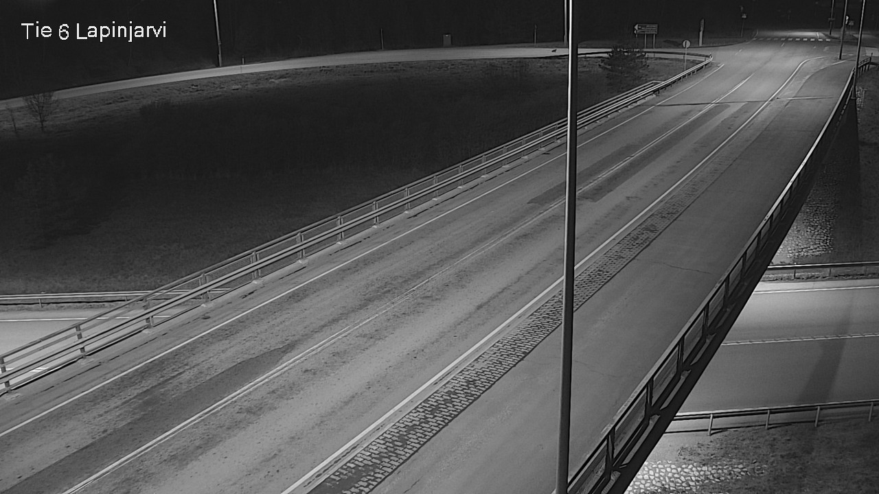 Weather Camera Image Väg 6 Lappträsk, Lapinjärvi, Uusimaa